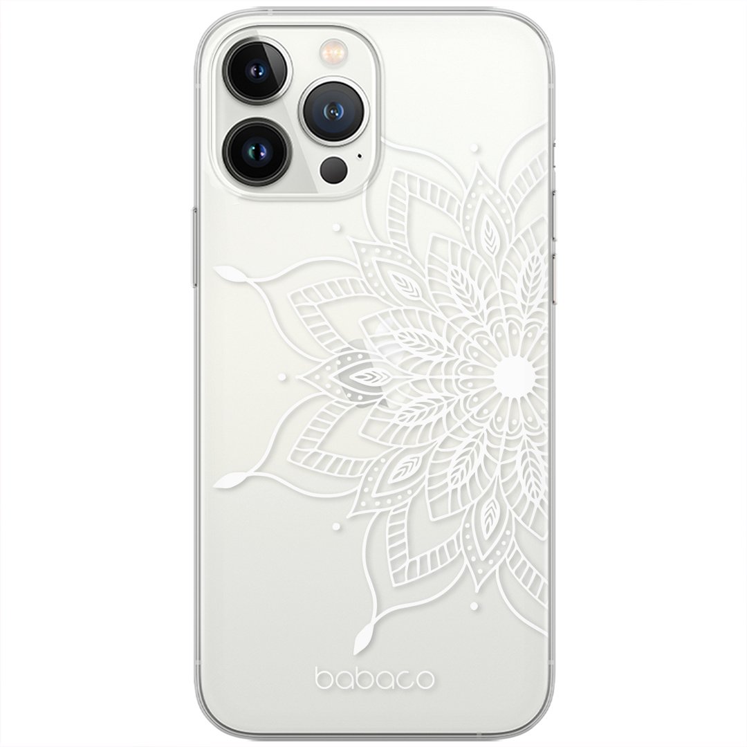 Etui do Apple IPHONE 14 PRO Mandale 004 Babaco Nadruk częściowy Biały