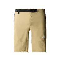 Spodenki męskie - Męskie Spodenki THE NORTH FACE M LIGHTNING SHORT - EU NF0A495OLK51 – Żółty - miniaturka - grafika 1