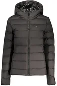 Kurtki damskie - CZARNA KURTKA DAMSKA TOMMY HILFIGER - miniaturka - grafika 1
