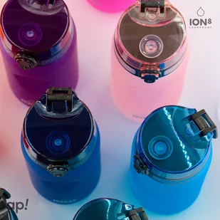 Butelka bidon na wodę ION8 I8RF750PIN 750 ml różowa - Butelki filtrujące - miniaturka - grafika 1