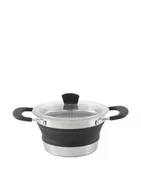 Kuchnia turystyczne i akcesoria - Garnek turystyczny Outwell Collaps S - black - miniaturka - grafika 1