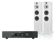 Zestawy stereo - Hegel H95 (czarny) + 603 S3 (biały) - miniaturka - grafika 1