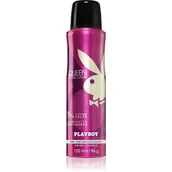 Dezodoranty i antyperspiranty unisex - Playboy Playboy Queen of the Game - Dezodorant w sprayu - miniaturka - grafika 1