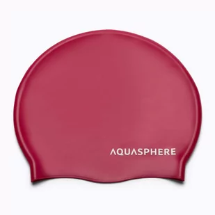 Czepek Pływacki Aqua Sphere Adult Sherry Red - Pływanie - miniaturka - grafika 1