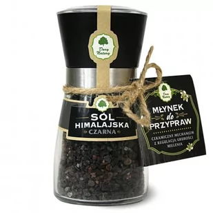 Dary Natury sól himalajska czarna w młynku 200 g |  OD 149 PLN! - Sól - miniaturka - grafika 1