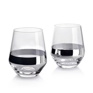 MIRELLA SILVER KPL. 2 SZKLANEK 450ml 7.5x6xh9cm - Szklanki - miniaturka - grafika 1