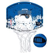 Koszykówka - Wilson NBA Team Orlando Magic Mini Hoop WTBA1302ORL, Kobieta/Mężczyzna, Tablica do koszykówki, Niebieski - miniaturka - grafika 1