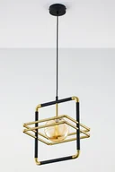 Lampy sufitowe - Ozdobna, pojedyncza lampa wisząca JUP 2025 FR 1 CZ/MS BU - miniaturka - grafika 1