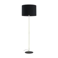 Lampy stojące - UMBERTO BLACK GOLD LAMPA PODŁOGOWA 1 - miniaturka - grafika 1