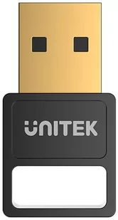 Unitek Bezprzewodowy adapter Bluetooth 5.3, BLE, USB-A, czarny - Złącza, przejściówki, adaptery - miniaturka - grafika 1