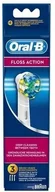 Końcówki do szczoteczek elektrycznych - KOŃCÓWKI ORAL-B FLOSS ACTION 3SZT - miniaturka - grafika 1