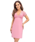 Bielizna nocna - Donna Koszula Daria Brudny Róż S Różowy - miniaturka - grafika 1