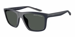 Okulary Przeciwsłoneczne Armani Exchange AX 4149SU Matte Dark Blue - Okulary przeciwsłoneczne - miniaturka - grafika 1