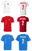 Koszulki sportowe męskie - Koszulka CZECHY ZDENEK GRYGERA 2 - miniaturka - grafika 1