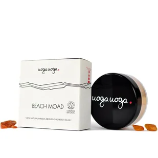 UOGA UOGA Uoga Uoga, Naturalny puder brązujący BEACH MOAD, 4 - Pudry do twarzy - miniaturka - grafika 1