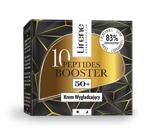 Lirene 10 Peptides Booster Krem Wygładzający 50+ 50ml - Kremy do twarzy - miniaturka - grafika 1