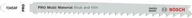 Brzeszczoty - BOSCH BRZESZCZOT T PRO MULTI MATERIAL THICK AND THIN T345XF 132 mm /2szt. - miniaturka - grafika 1