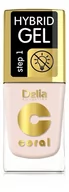 Lakiery do paznokci - Delia Cosmetics Coral Hybrid Gel Emalia do paznokci nr 82 11ml - miniaturka - grafika 1