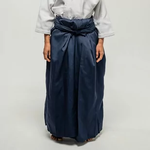 Hakama Training FUJIMAE granatowa [Rozmiar:: 27 / 180 cm] - Kimona, stroje i obuwie - miniaturka - grafika 1