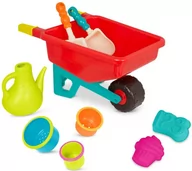 Zabawki do piasku - Zestaw zabawek outdoorowych z taczką i konewką dla dzieci Wheelbarrow Wonders B.Toys - miniaturka - grafika 1