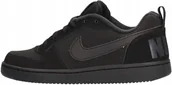Buty sportowe damskie - Buty młodzieżowe sportowe czarne Nike Court Borough Low 839985-001 r. 36 - miniaturka - grafika 1
