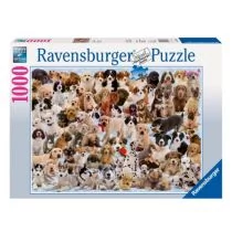 Ravensburger Wielka rodzina psów puzzle 1000 elementów