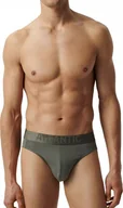 Majtki męskie - SLIPY MĘSKIE ATLANTIC SPORT MP1585/KHAKI/XXL MODAL Z SZEROKĄ GUMĄ - miniaturka - grafika 1