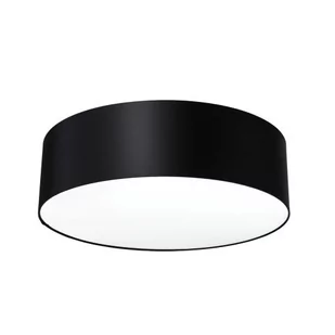 Kaspa Minimalistyczna lampa natynkowa MOVE 30682302 okrągła czarna - Lampy sufitowe - miniaturka - grafika 1