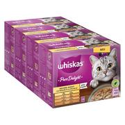 Mokra karma dla kotów - Zestaw Whiskas Pure Delight, saszetki, 48 x 85 g - Zestaw drobiowy: Ragout w galarecie - miniaturka - grafika 1