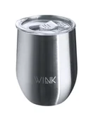 Kubki termiczne - Kubek Termiczny Tumbler WINK SILVER MATTE 350 ml. T-00009 - miniaturka - grafika 1