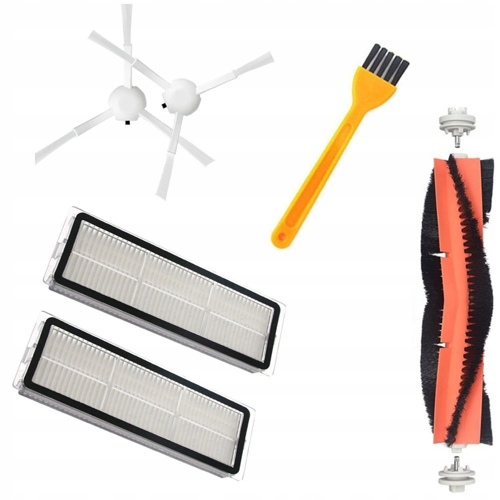 ZESTAW FILTRY SZCZOTKI do Dreame F9, Xiaomi Robot Vacuum - Mop 1c 2c 2 Pro+
