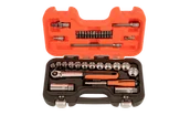 Zestawy narzędziowe - BAHCO ZESTAW KLUCZY SLIM  34el. 3/8" - miniaturka - grafika 1