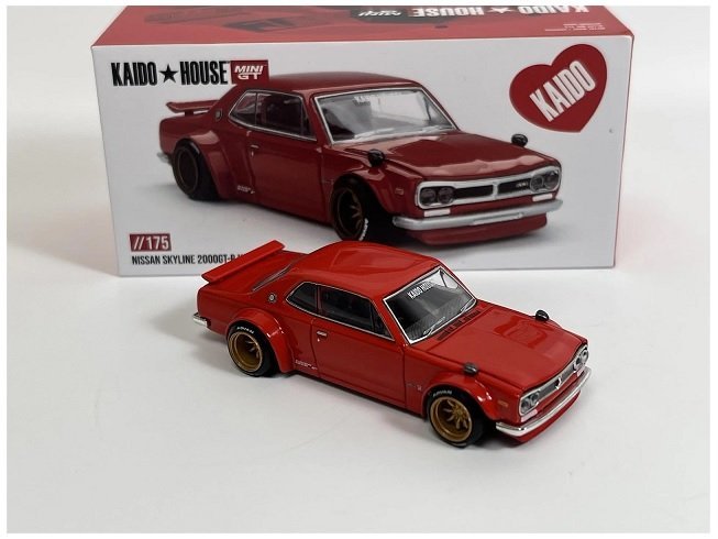 Mini Gt Nissan Skyline 2000Gt-R Kpgc10 Kaido S 1:64 Khmg17