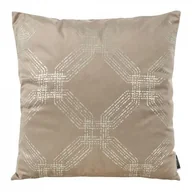 Poszewki na poduszki - Poszewka dekoracyjna Blink 30, 45 x 45 cm ciemnobeżowa - miniaturka - grafika 1