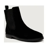 Botki damskie - Tommy Hilfiger Skórzane sztyblety - miniaturka - grafika 1