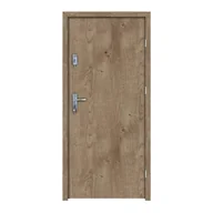 Drzwi zewnętrzne - Drzwi wewnętrzne wejściowe Santos II OP dąb wiosenny 90 prawe Perfect Door - miniaturka - grafika 1