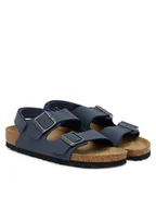 Buty dla chłopców - Birkenstock Sandały Milano As Kids 1030427 D Granatowy - miniaturka - grafika 1