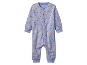 Pajacyki dla niemowląt - Lupilu Pajacyk niemowlęcy z biobawełny Fioletowy 50/56 - miniaturka - grafika 1