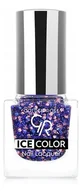 Lakiery do paznokci - Golden Rose, GR Ice Color, Lakier do paznokci Brokatowy 228, 6 ml - miniaturka - grafika 1