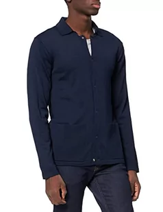 CASUAL FRIDAY Kurt Knit męski kardigan z dzianiny, 193923 / Navy Blazer, L - Swetry męskie - miniaturka - grafika 1