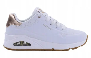 Buty damskie Skechers Uno 177094-WHT - Buty sportowe damskie - miniaturka - grafika 1