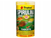 Pokarm dla ryb - Tropical Super Spirulina Forte Tablets 250Ml/340Tab. 20754 - miniaturka - grafika 1