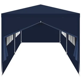 SASKA GARDEN SASKA GARDEN Pawilon ogrodowy namiot imprezowy 6x3m 6 ścian granatowy 1039602 1039602 - Pawilony ogrodowe - miniaturka - grafika 1