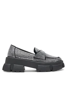 Steve Madden Loafersy Trifecta_R SM11003506 Srebrny - Półbuty damskie - miniaturka - grafika 1