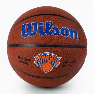 Piłka do koszykówki Wilson NBA Team Alliance New York Knicks brown rozmiar 7 - Koszykówka - miniaturka - grafika 1