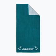Ręczniki - Ręcznik Cressi Cotton Frame niebieski XVA906790 - miniaturka - grafika 1