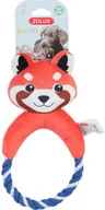 Zabawki dla psów - ZOLUX Zabawka pluszowa "Calinou" Panda ze sznurkiem 25,5 cm - miniaturka - grafika 1