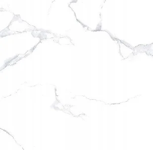 vidaXL Płytki podłogowe ścienne biały marmur 60x60 cm - Panele podłogowe - miniaturka - grafika 1