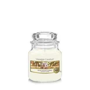 Świeca Zapachowa Spun Sugar Flurries, Słoik Mały - Świece - miniaturka - grafika 1