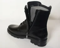 Botki damskie - PANAMA JACK BOTKI DAMSKIE CZARNE WYSOKIE EU40 ŻGI - miniaturka - grafika 1